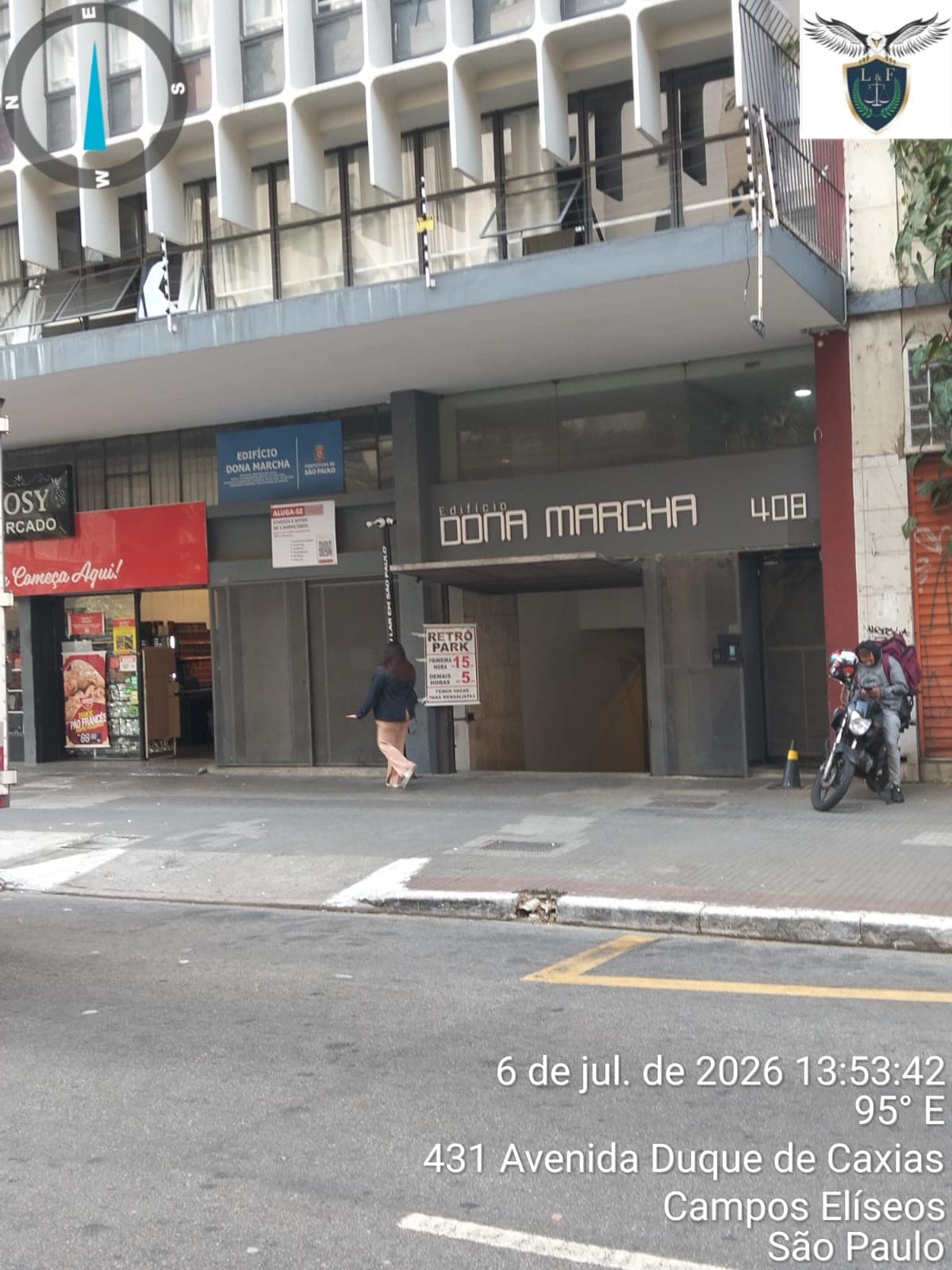 Acompanhamento de área comercial em Campos Elíseos