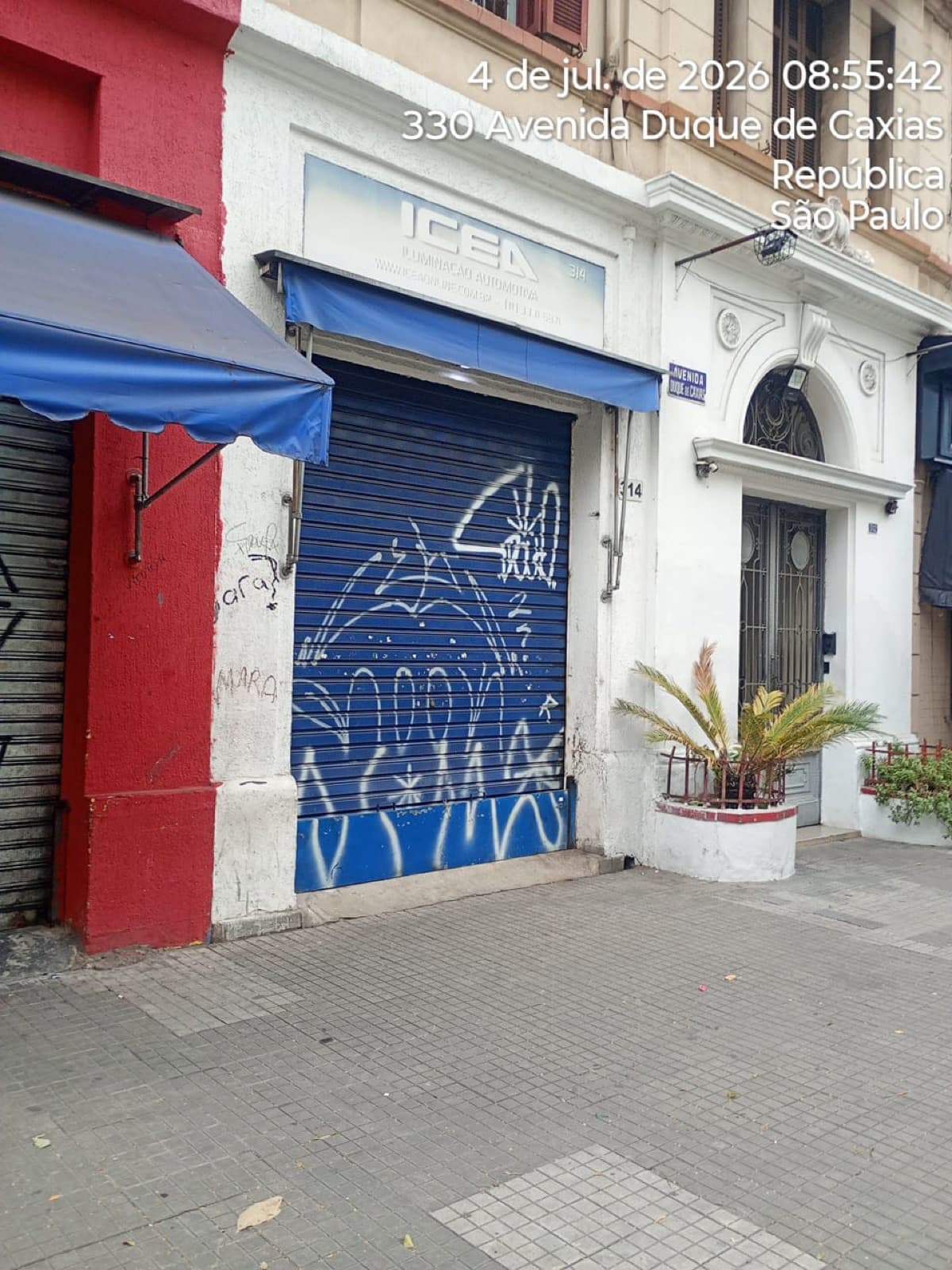 Registro de ronda em área urbana de São Paulo